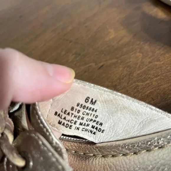 Sperry Top Sider Gold Sandal 6 - Picture 5 of 5